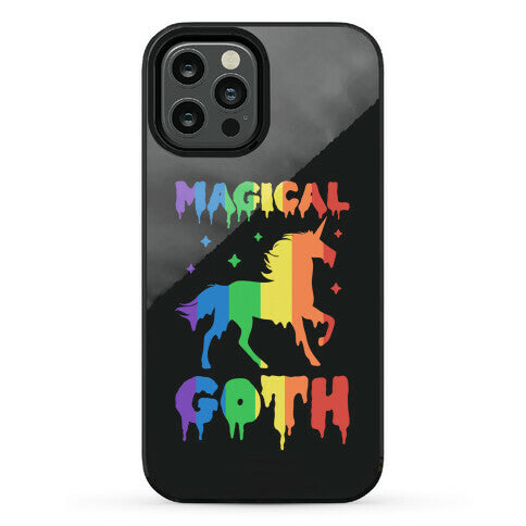 Magical Goth Unicorn Phone Case