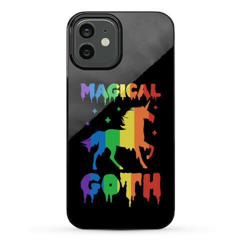 Magical Goth Unicorn Phone Case