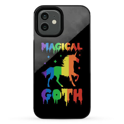 Magical Goth Unicorn Phone Case