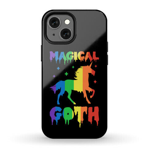 Magical Goth Unicorn Phone Case