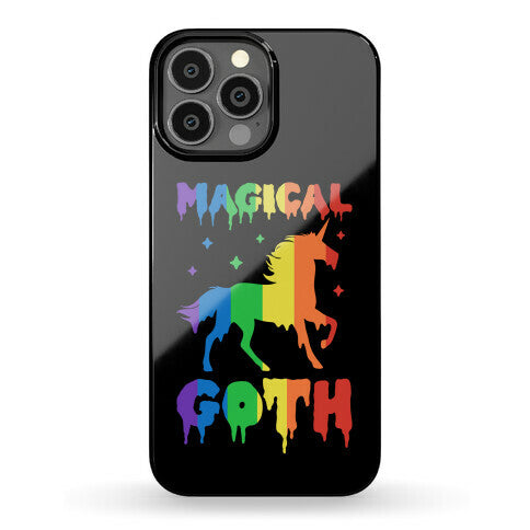 Magical Goth Unicorn Phone Case