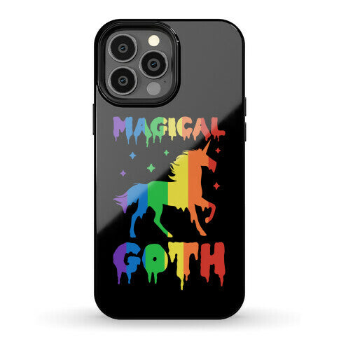 Magical Goth Unicorn Phone Case