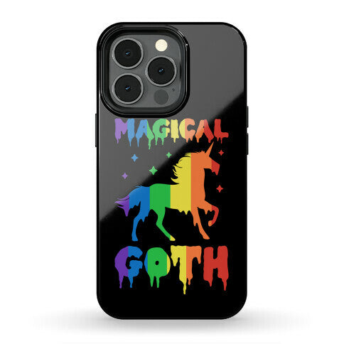 Magical Goth Unicorn Phone Case