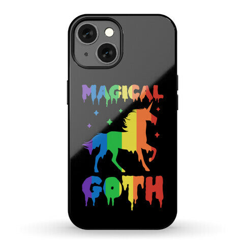 Magical Goth Unicorn Phone Case