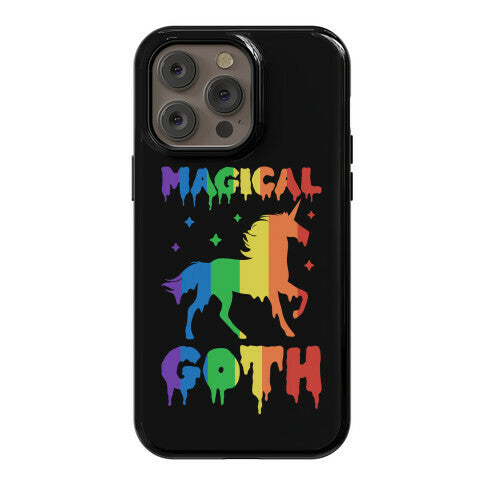 Magical Goth Unicorn Phone Case