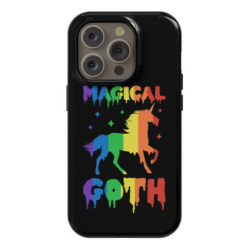 Magical Goth Unicorn Phone Case