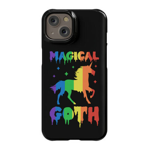 Magical Goth Unicorn Phone Case