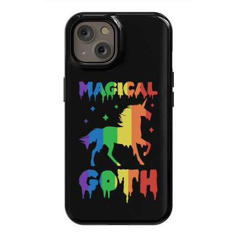 Magical Goth Unicorn Phone Case