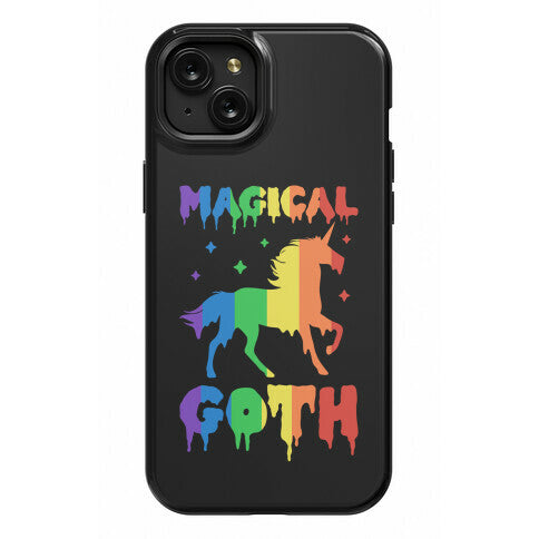 Magical Goth Unicorn Phone Case