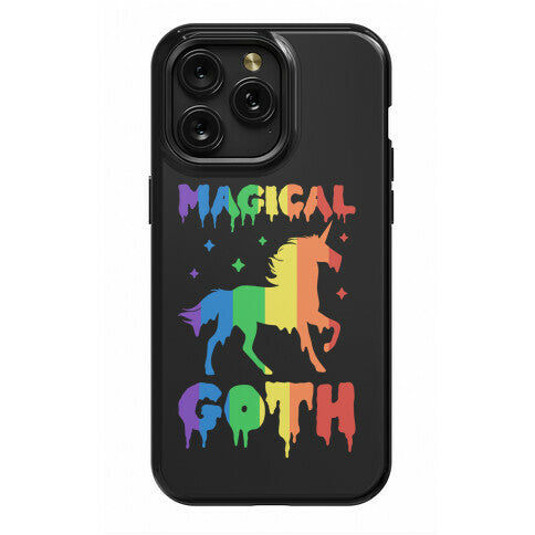 Magical Goth Unicorn Phone Case