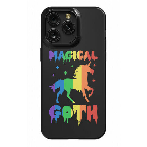 Magical Goth Unicorn Phone Case