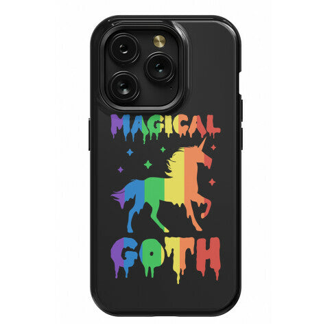 Magical Goth Unicorn Phone Case