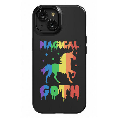 Magical Goth Unicorn Phone Case