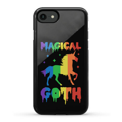 Magical Goth Unicorn Phone Case