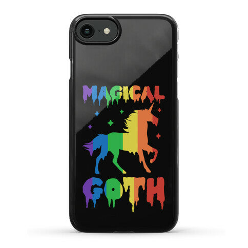 Magical Goth Unicorn Phone Case