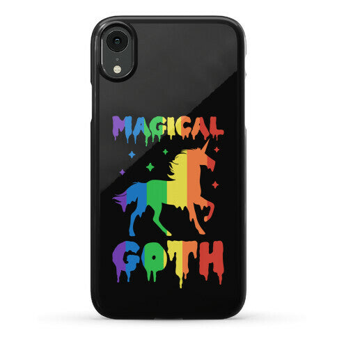 Magical Goth Unicorn Phone Case