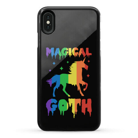 Magical Goth Unicorn Phone Case