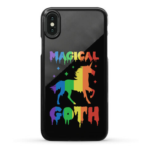 Magical Goth Unicorn Phone Case