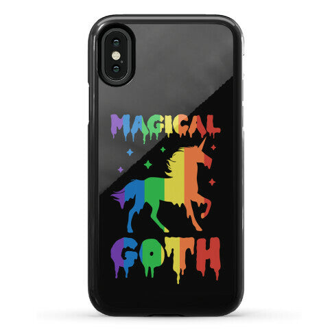 Magical Goth Unicorn Phone Case