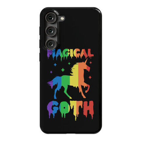 Magical Goth Unicorn Phone Case
