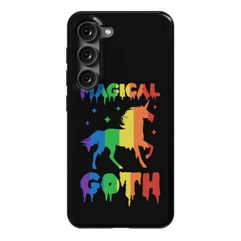 Magical Goth Unicorn Phone Case
