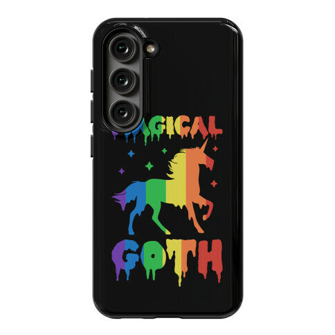 Magical Goth Unicorn Phone Case