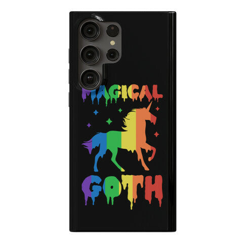 Magical Goth Unicorn Phone Case