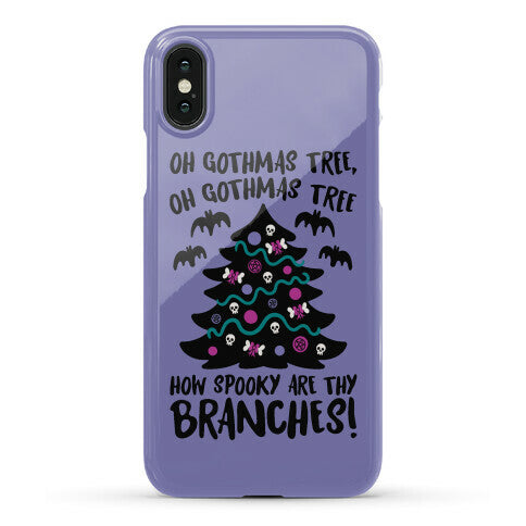 Oh Gothmas Tree Oh Gothmas Tree Parody Phone Case