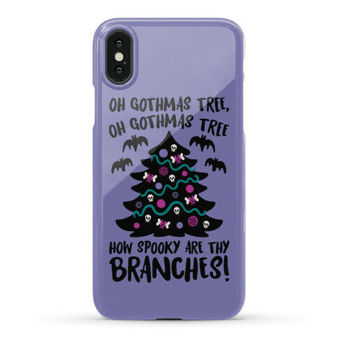 Oh Gothmas Tree Oh Gothmas Tree Parody Phone Case