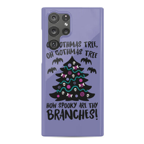 Oh Gothmas Tree Oh Gothmas Tree Parody Phone Case