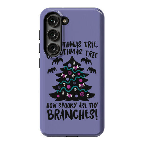 Oh Gothmas Tree Oh Gothmas Tree Parody Phone Case