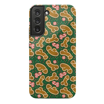 Gingerbread and Candy Cane Penises  Phone Case