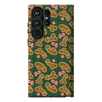 Gingerbread and Candy Cane Penises  Phone Case