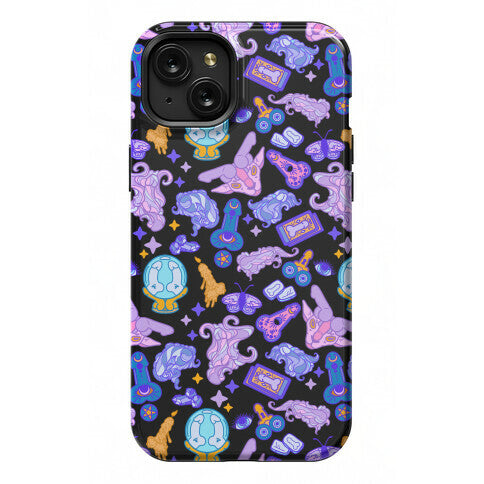 Occult Hidden Penis Pattern Phone Case