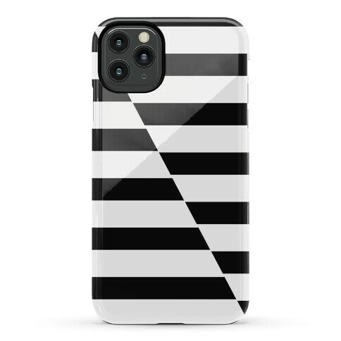 Cut Stripes Pattern Case Phone Case