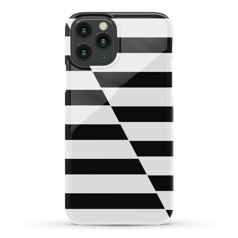 Cut Stripes Pattern Case Phone Case