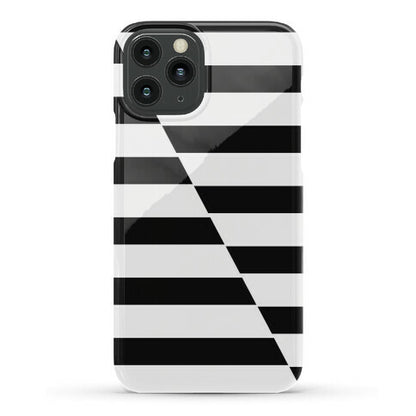 Cut Stripes Pattern Case Phone Case