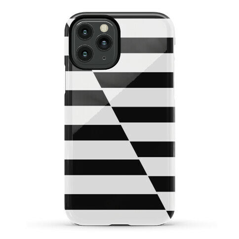 Cut Stripes Pattern Case Phone Case