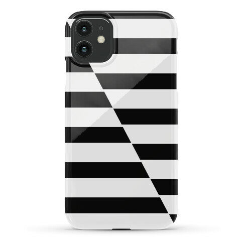 Cut Stripes Pattern Case Phone Case