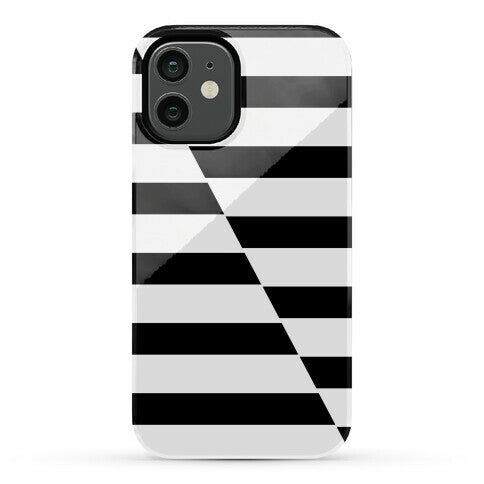 Cut Stripes Pattern Case Phone Case