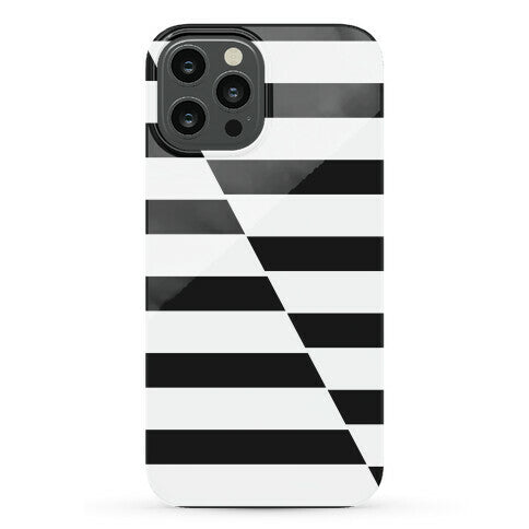 Cut Stripes Pattern Case Phone Case