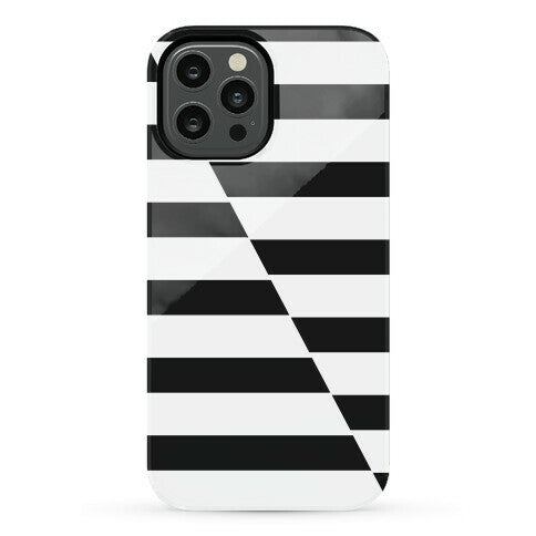 Cut Stripes Pattern Case Phone Case