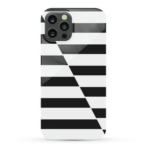 Cut Stripes Pattern Case Phone Case