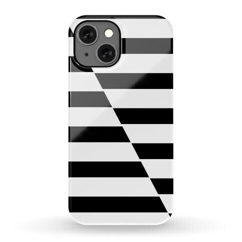 Cut Stripes Pattern Case Phone Case