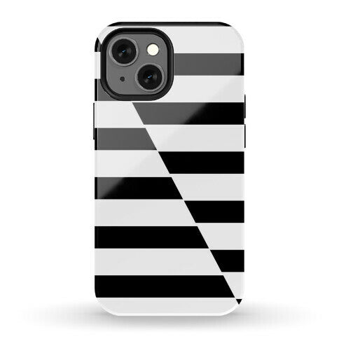 Cut Stripes Pattern Case Phone Case