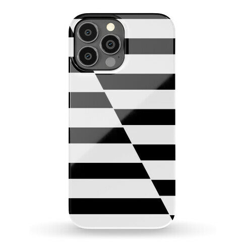 Cut Stripes Pattern Case Phone Case