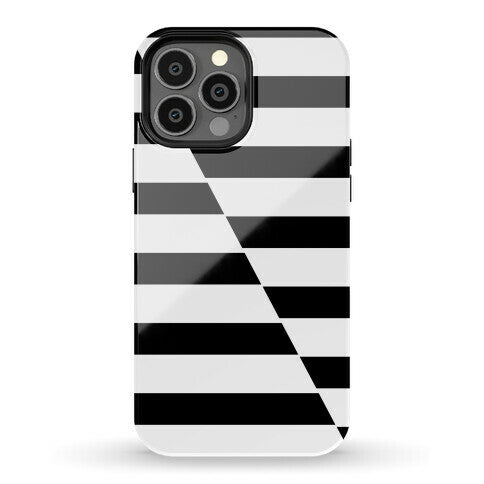Cut Stripes Pattern Case Phone Case