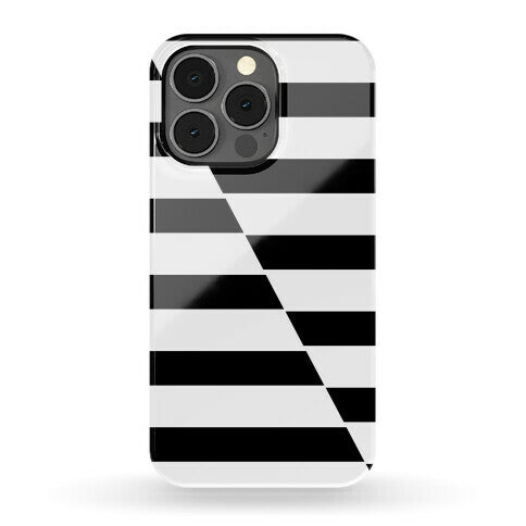 Cut Stripes Pattern Case Phone Case