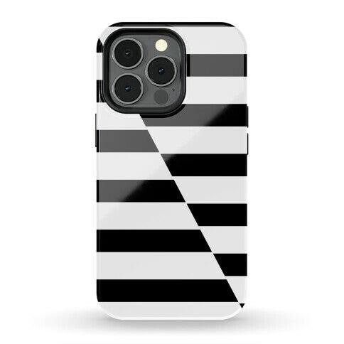 Cut Stripes Pattern Case Phone Case