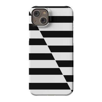 Cut Stripes Pattern Case Phone Case
